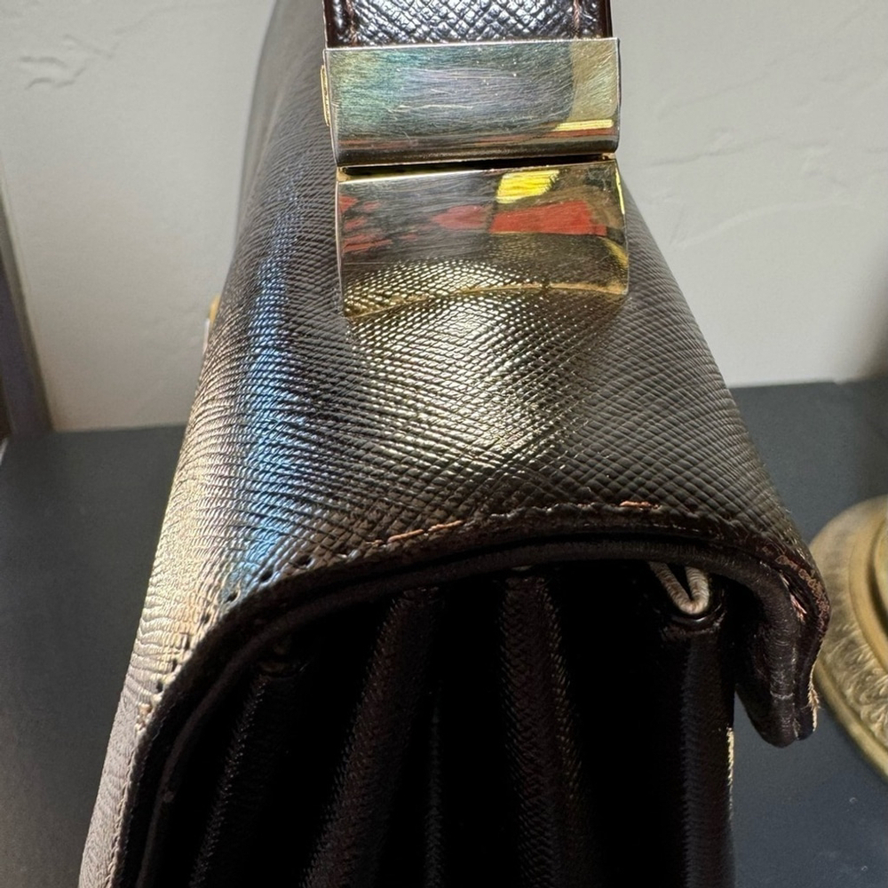 Vintage 60s handbag Koret with technicolor pocket lining - Picture 12 of 16
